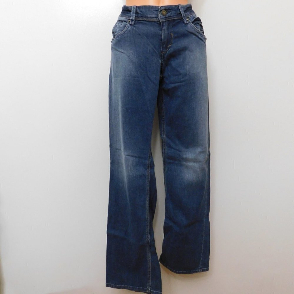 𝅺pegasus Stone Washed Denim Blue Jeans Size 4 / 32"